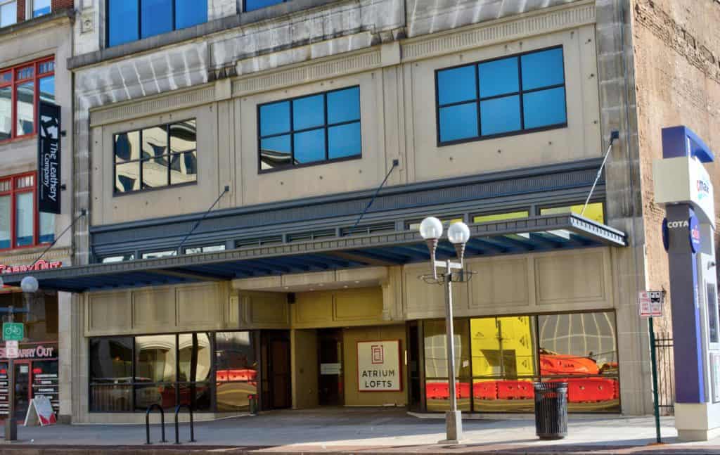 Atrium Lofts Entryway
