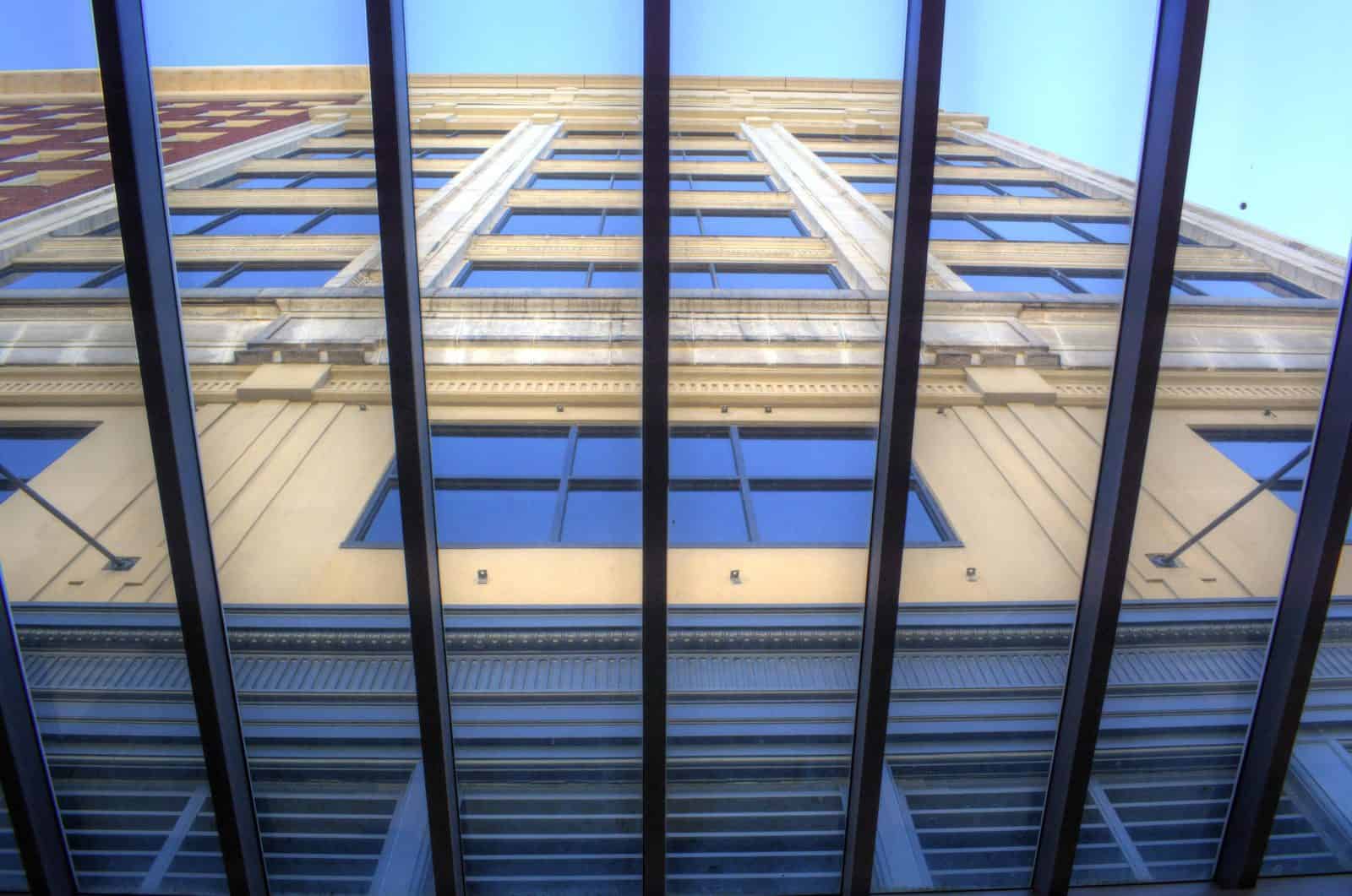 Atrium Lofts Entryway Looking Up
